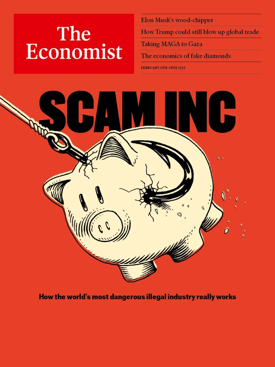 The Economist — Scam Inc.